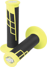 ProTaper Clamp-On 1/2 Waffle Grip - Neon Yellow/Black - 021657