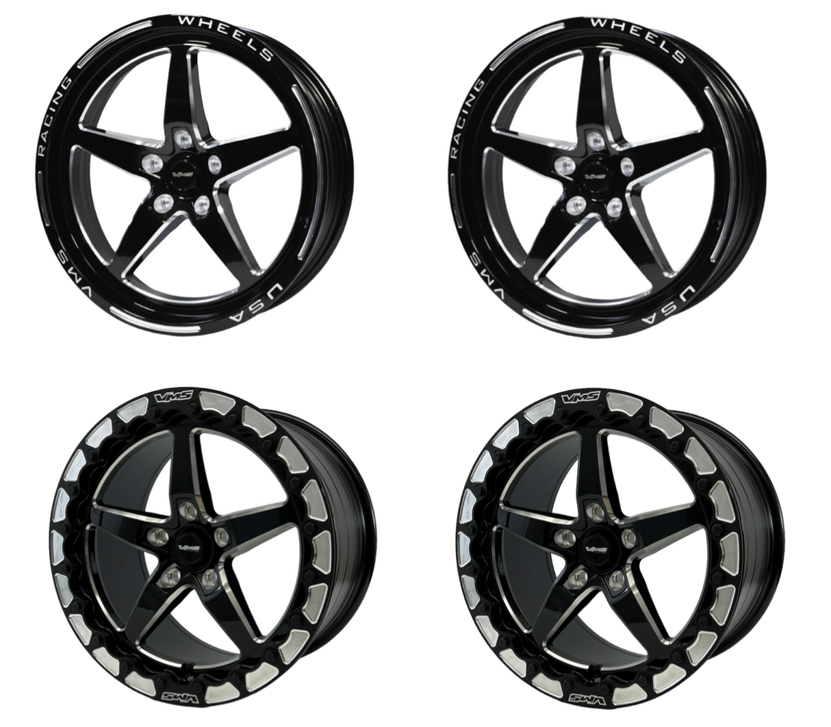 VWST016 True Spike Vms Wheels Star 18X5 5X120 -25.4 Et