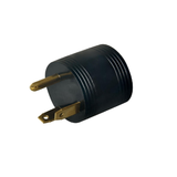 Southwire 30A to 5-15 Reverse (Round) Power Adapter - Compact, durable design for versatile and safe power connections.