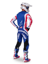 Techstar Union Limited Edition Pants Bright Red/Dark Blue/White Alpinestars 