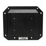 Westin 21-25 Ford Bronco (Excl. Sport) Spare Tire Delete Plate - Tex. Blk - Westin