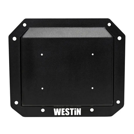 Westin 21-25 Ford Bronco (Excl. Sport) Spare Tire Delete Plate - Tex. Blk - Westin