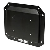 Westin 21-25 Ford Bronco (Excl. Sport) Spare Tire Delete Plate - Tex. Blk - Westin