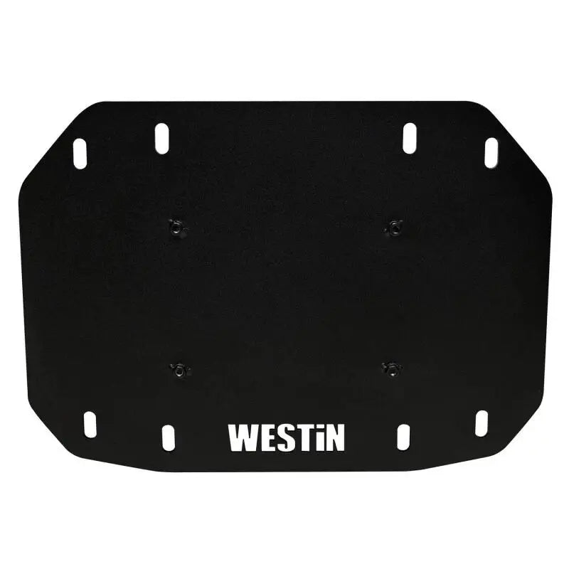 Westin 18-25 Wrangler JL Spare Tire Delete Plate - Tex. Blk - Westin