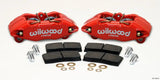 Wilwood Wilwood DPHA Front Caliper & Pad Kit Red Honda / Acura w/ 262mm OE Rotor