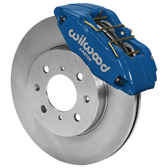 Wilwood DPHA Front Caliper & Rotor Kit Honda / Acura w/ 262mm OE - Competition Blue - Truck Automotive