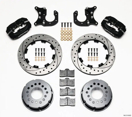 Wilwood Forged Dynalite P/S Rear Kit Drilled Rotor New Big Ford 2.50in Offset - Truck & Automotive