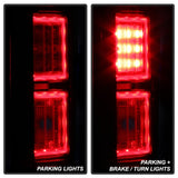 Spyder 18-19 Ford F-150 (w/Blind Spot Sensor) LED Tail Lights - Red Clear (ALT-YD-FF15018-LED-RC) 