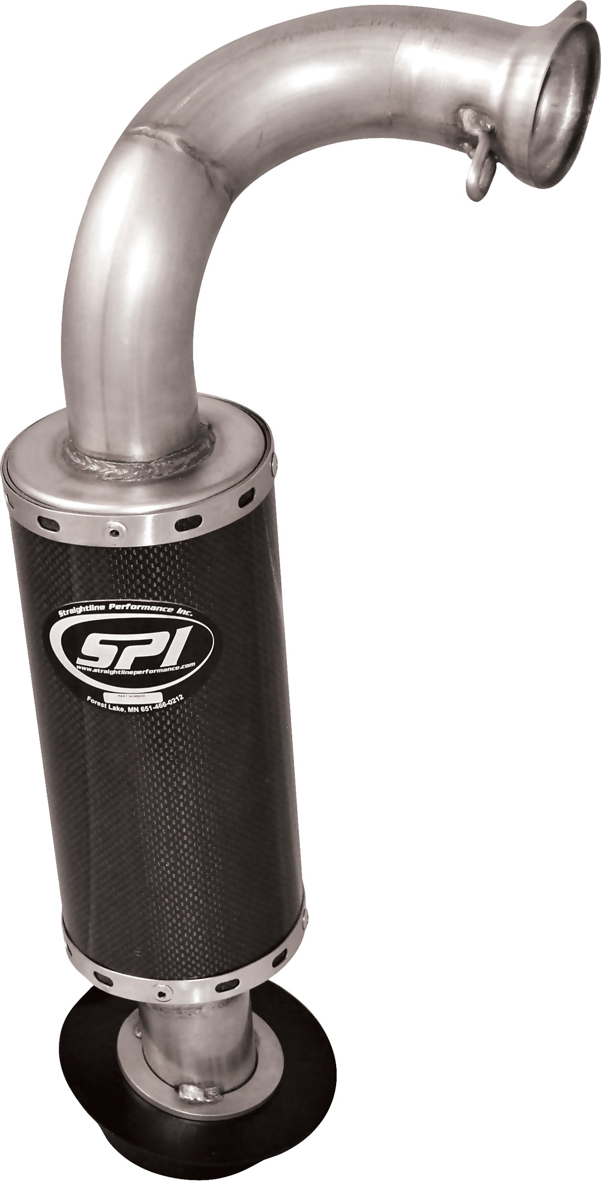 132-127 Lightweight Silencer Carbon Fiber