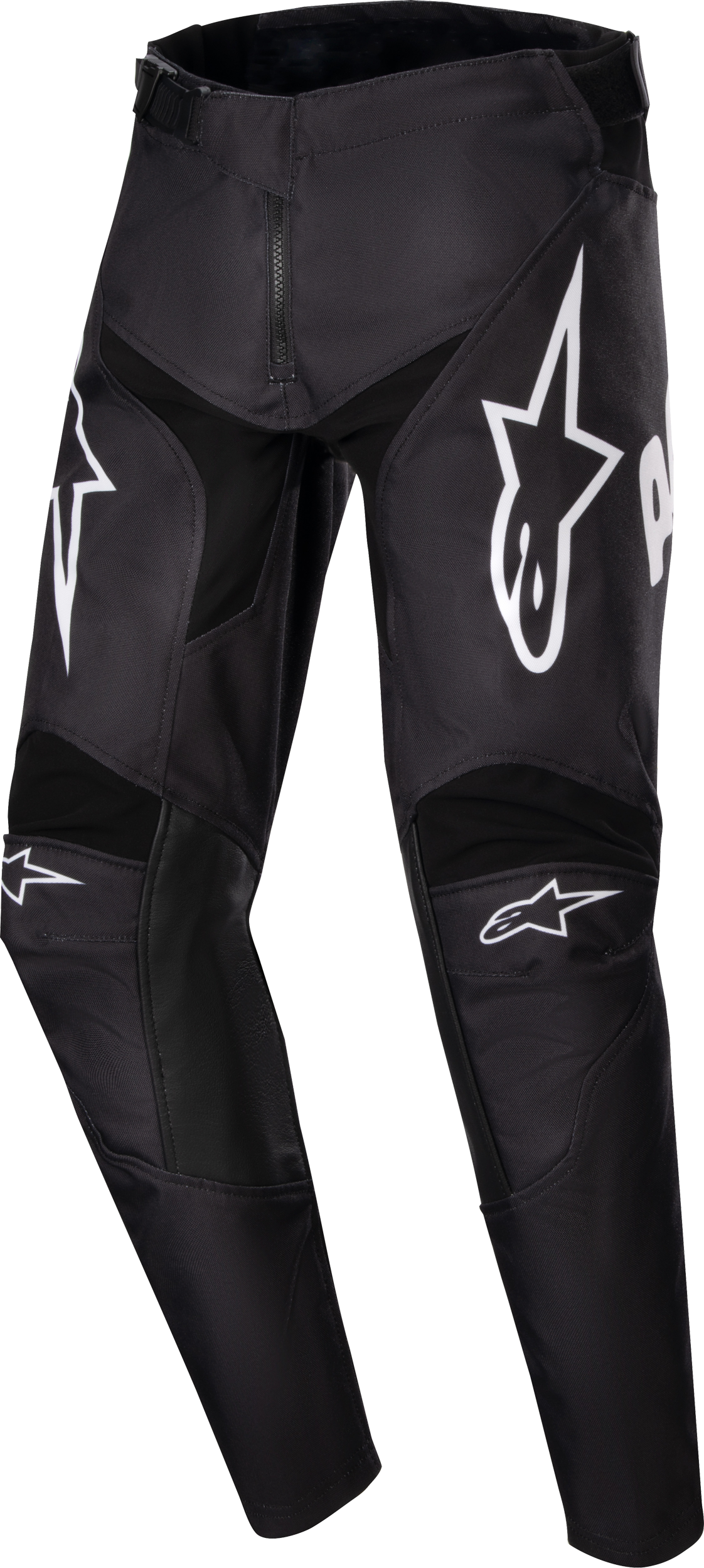 3748324-12-22 Youth Racer Hana Pants Black/White Sz 22