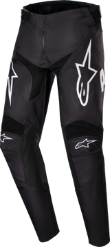 3748324-12-22 Youth Racer Hana Pants Black/White Sz 22