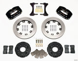 Wilwood Dynapro Radial Front Kit 12.00in for Subaru Impreza WRX including four piston calipers, rotors, and mounting hardware.