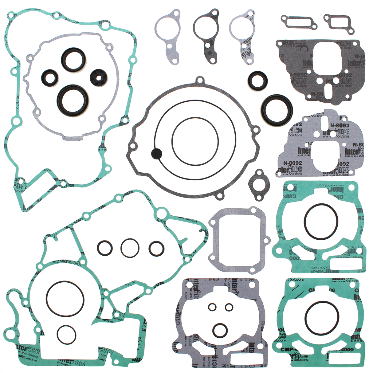 VERTEX Complete Gasket Set With Oil Seals for Powersports