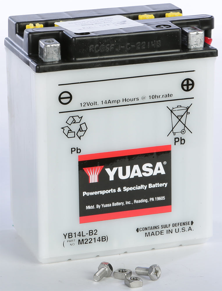 YUAM2214BIND Battery Yb14l B2 Conventional 