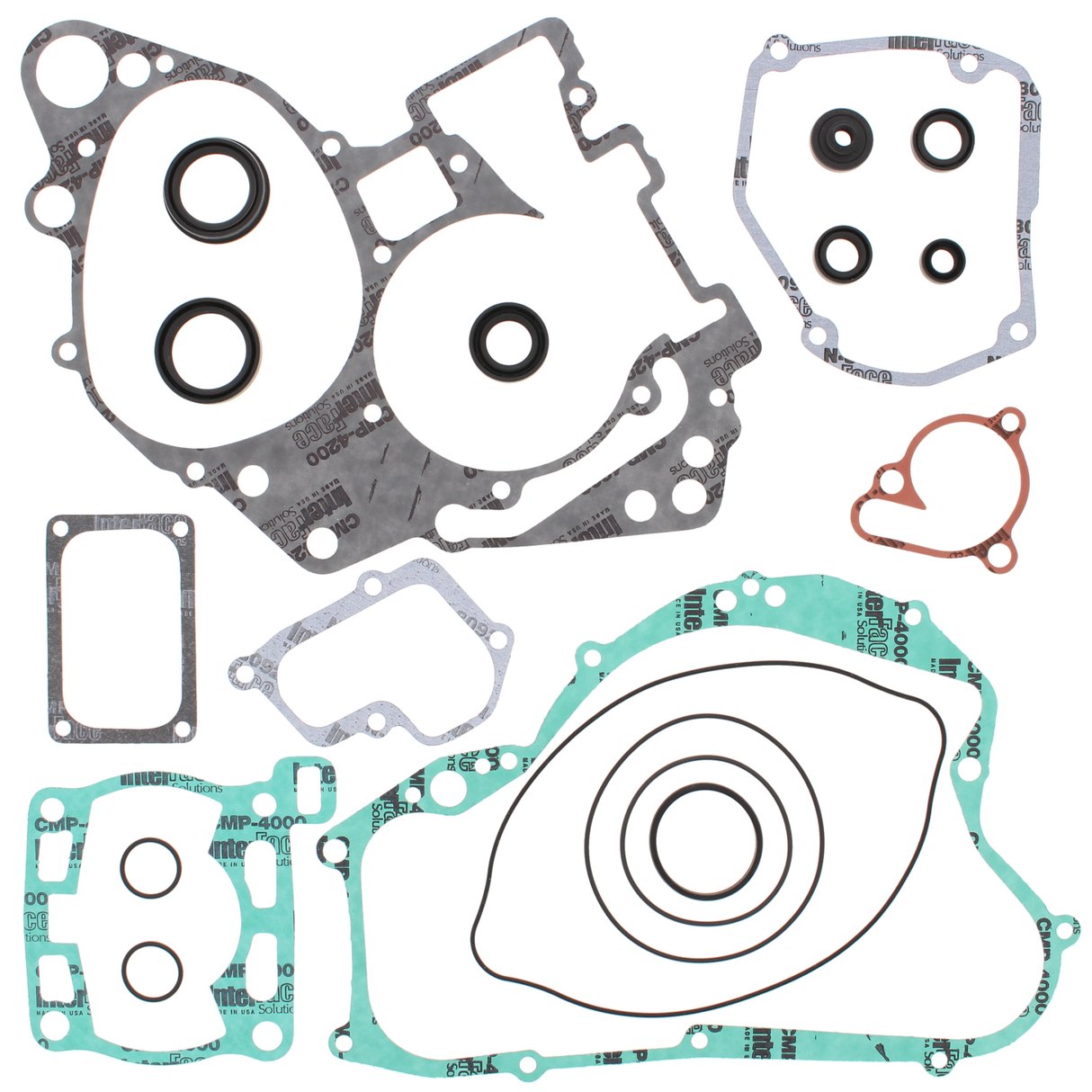 VERTEX Complete Gasket Set With Oil Seals for Powersports