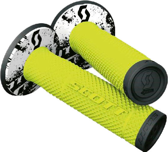 219624-4755 Sx2 Grips Black/Neon Yellow 