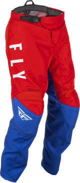 Fly Racing Fly Racing 375-93418 Youth F-16 Pants Red/White/Blue Sz 18