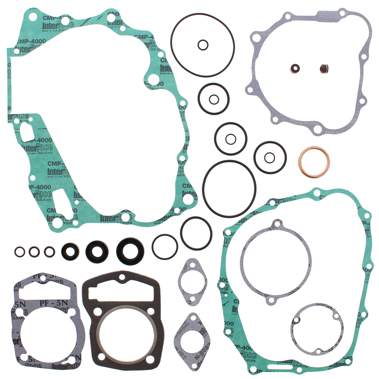 VERTEX Complete Gasket Set With Oil Seals for Powersports