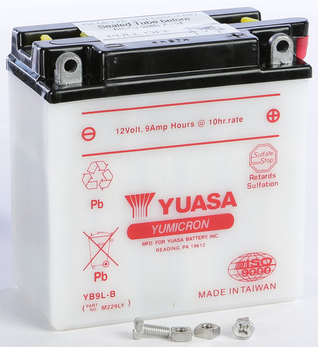 YUAM229LY Battery Yb9l B Conventional 