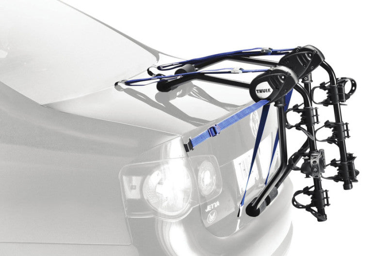 Thule Passage 2 - Hanging Strap-Style Trunk Bike Rack (Up to 2 Bikes) - Black