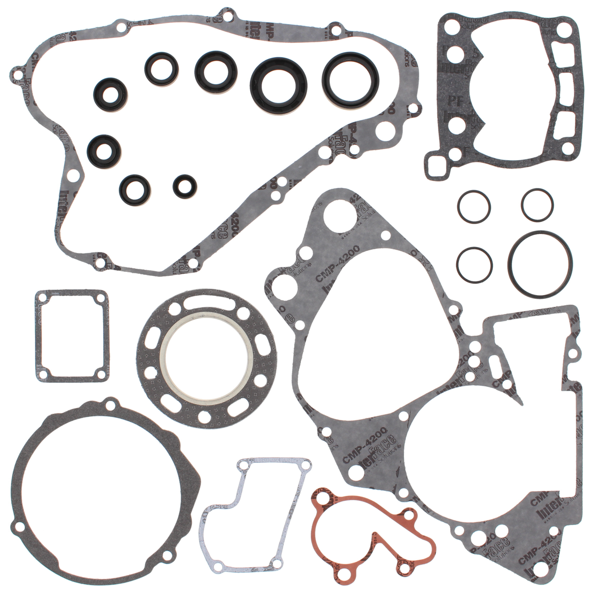 VERTEX Complete Gasket Set With Oil Seals for Powersports