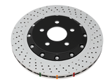 DBA 2020+ Chevrolet Corvette C8 Z51 Rear Crossdrill Dimple 5000 Series Rotor