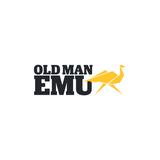 Old Man Emu logo featuring a stylized yellow emu on a white background.