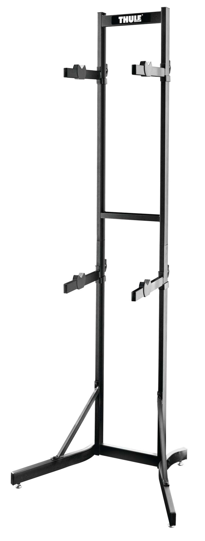 Thule Bike Stacker - Freestanding Bike Storage for Home/Apt/Garage - Black