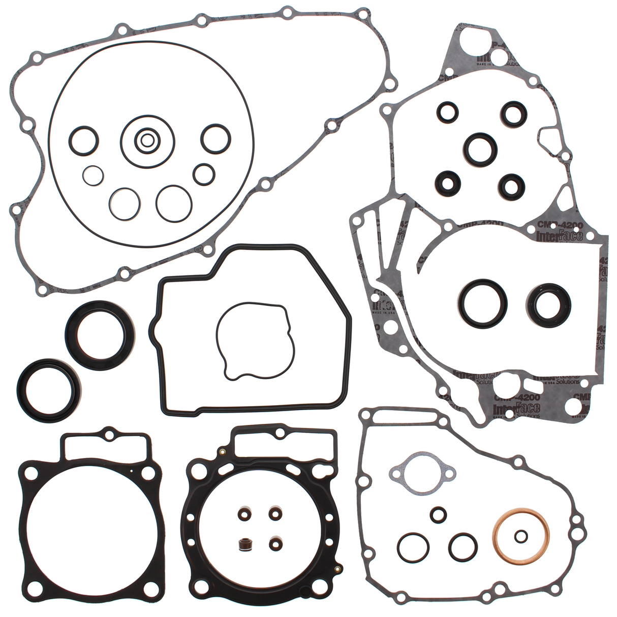 VERTEX Complete Gasket Set With Oil Seals for Powersports