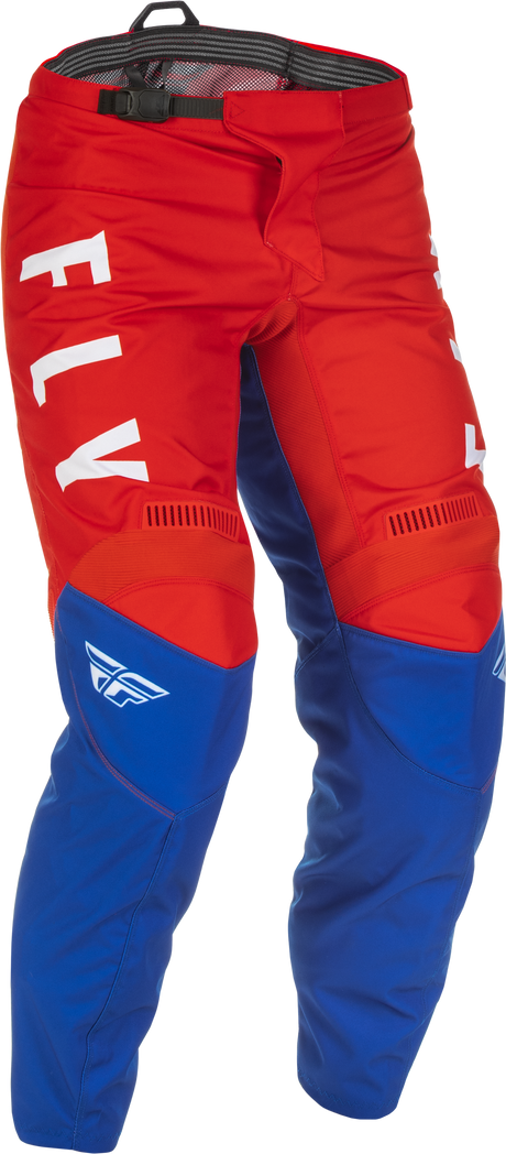 Fly Racing Fly Racing 375-93428 F-16 Pants Red/White/Blue Sz 28