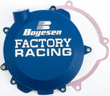 BOYESEN Factory Racing Clutch Cover Blue for Powersports