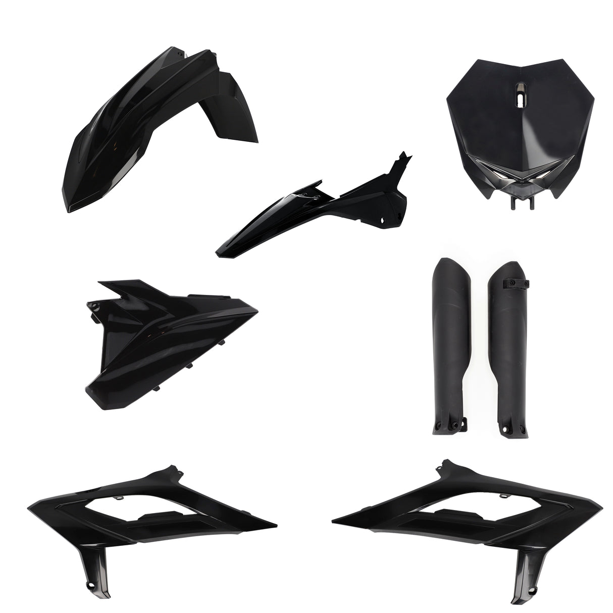 ACERBIS Full Plastic Kit Beta Black for Powersports