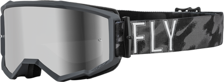 Fly Racing Fly Racing 37-51508 Zone S.E. Tactic Goggle Camo W/ Silver Mirror/Smoke Lens