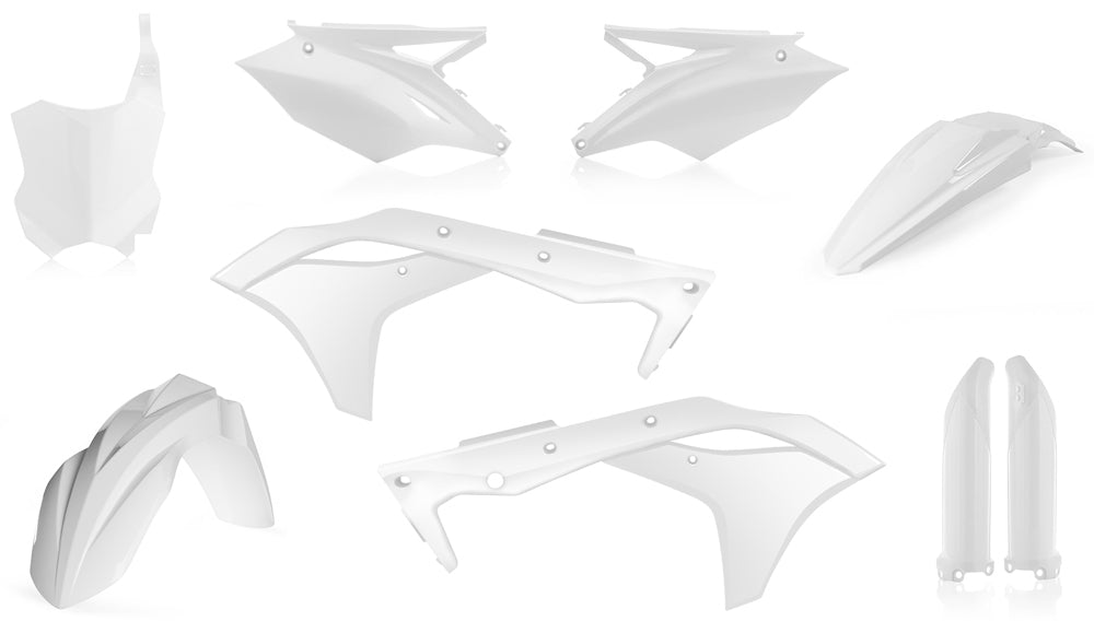 ACERBIS Full Plastic Kit White for Powersports