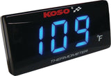 BA024B11 Super Slim Temperature Gauge Blue Display