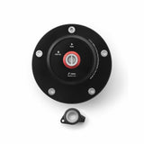 Gas Cap Locking Black Tri