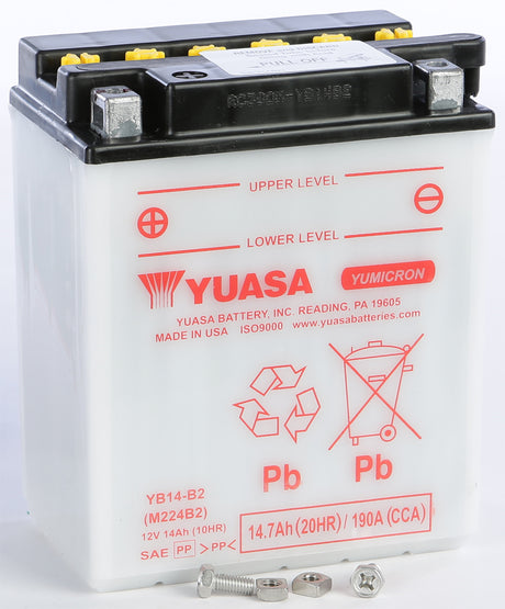 YUAM224B2IND Battery Yb14 B2 Conventional 