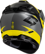 Gm 11s Ronin Snow Helmet W/ Elec Shld Yellow/Slvr/Grey Sm