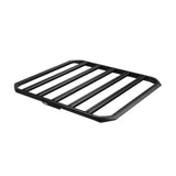 a black metal rack on a white background