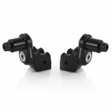 Eccesntric Footpeg Mount Kit Rider Adjust Black Pr