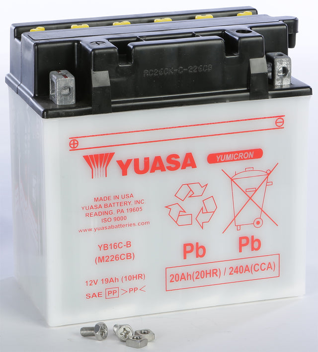 YUAM226CB Battery Yb16c B Conventional 