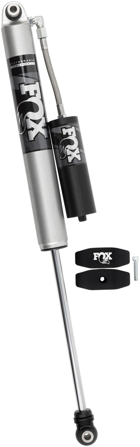 Fox 18+ Jeep JL 2.0 Performance Series Rear Shock with Smooth Body Reservoir for 3.5-4in Lift, enhancing handling and ride comfort.