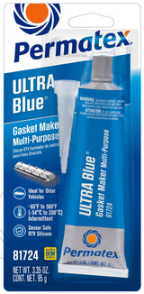 PERMATEX Ultra Blue Rtv Silicone 3.5oz 12/Case