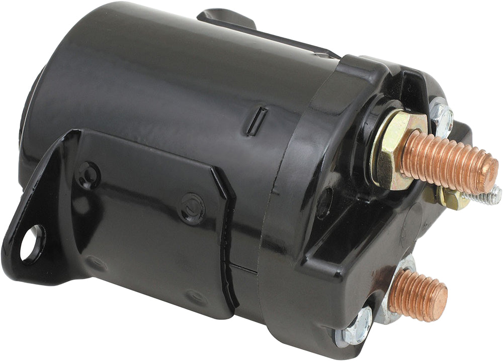 40114B Starter Solenoid   Dual Bracket Black