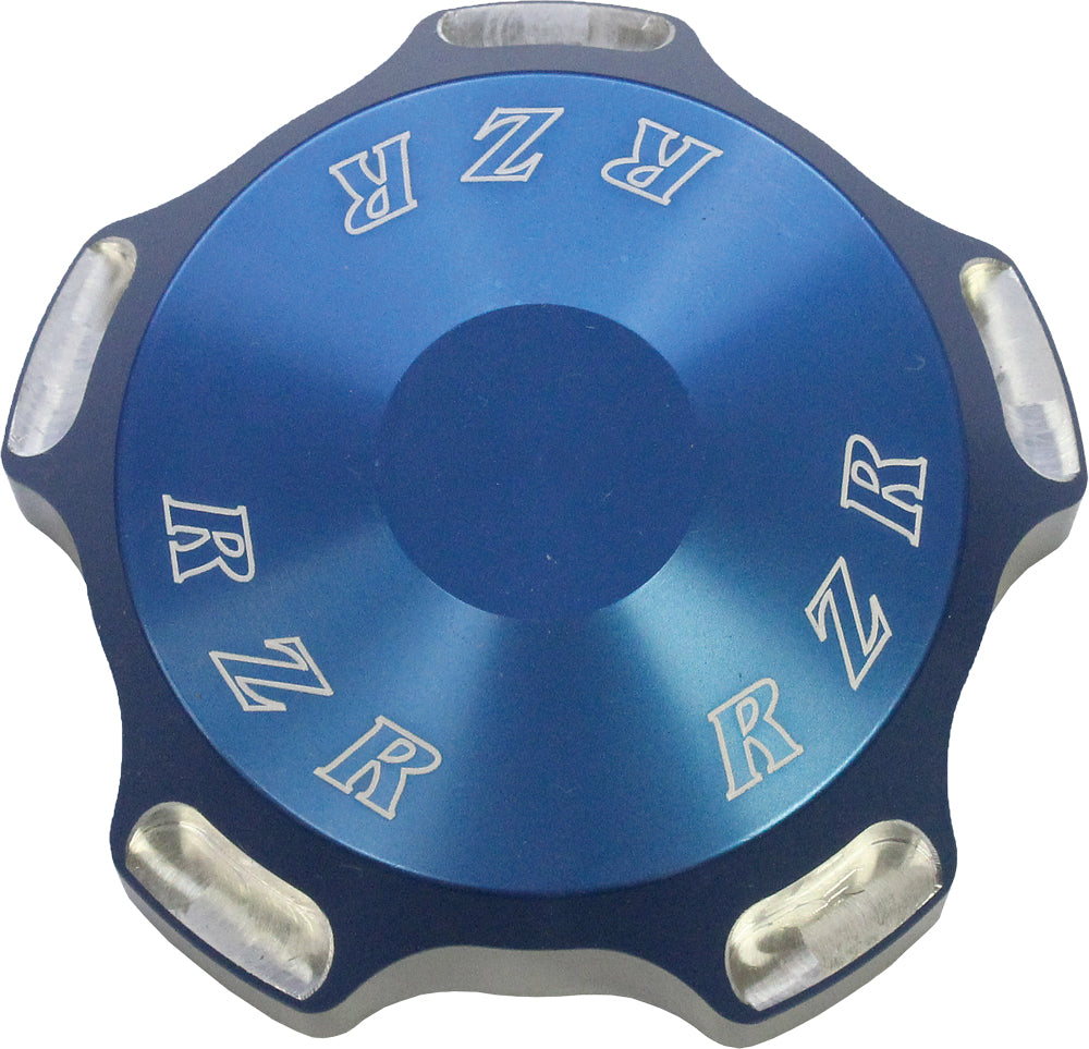 RZR-GC-BL Gas Cap W/Blue Logo 