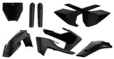 ACERBIS Full Plastic Kit Black for Powersports