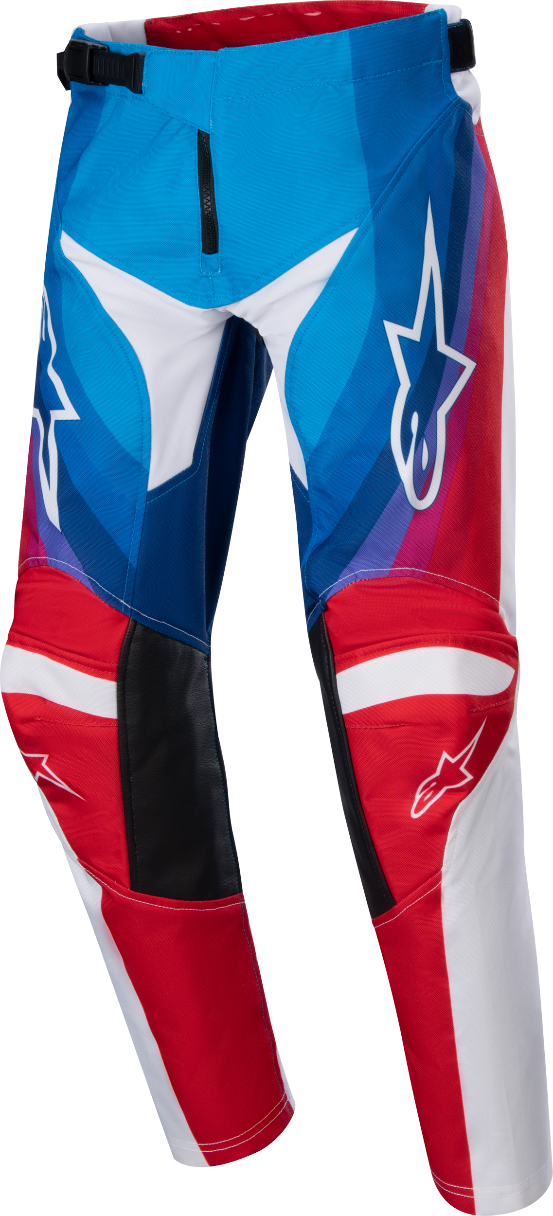 3746924-736-22 Youth Racer Pneuma Pants Blu/Mars Red/White Sz 22