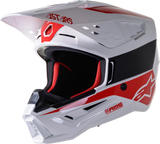 ALPINESTARS S M5 Bond Helmet White/Red Glossy Xl