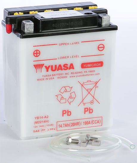 YUAM2214HIND Battery Yb14 A2 Conventional 