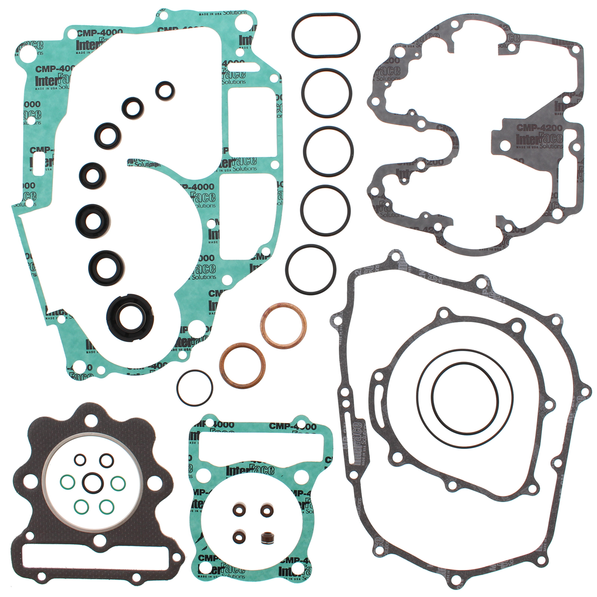 VERTEX Complete Gasket Set With Oil Seals for Powersports